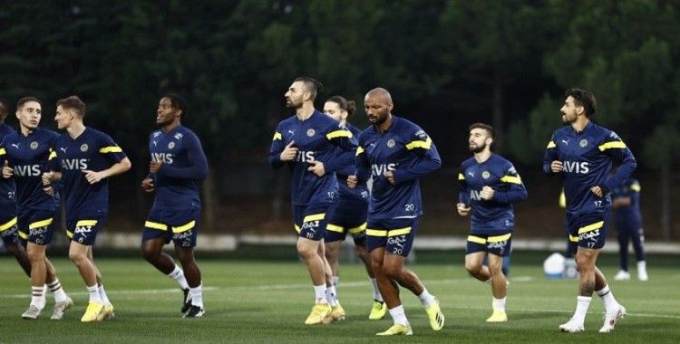 Fenerbahçe, Beşiktaş derbisi hazırlıklarını sürdürdü