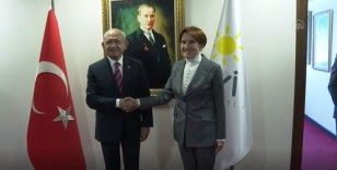 CHP Genel Başkanı Kılıçdaroğlu, İYİ Genel Başkanı Akşener’i ziyaret etti