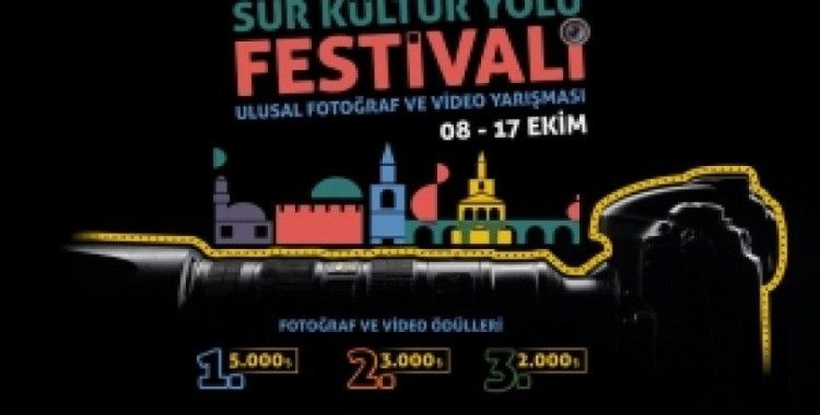 'Kadrajımdan Sur kültür yolu festivali' ulusal fotoğraf ve video yarışması
