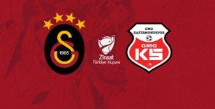 Galatasaray'ın kupadaki rakibi GMG Kastamonuspor oldu