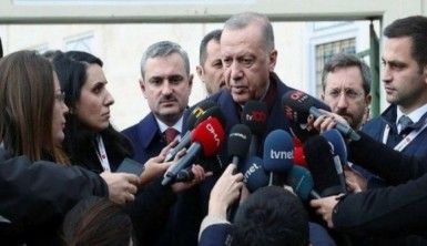 Cumhurbaşkanı Erdoğan cuma namazı sonrası açıklamalarda bulundu