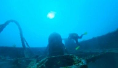 12 İngiliz dalgıç Çanakkale'de batıklara daldı