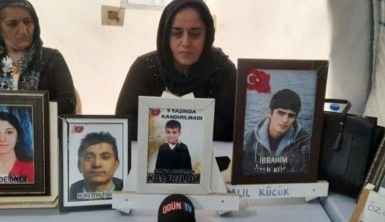 Evlat nöbeti tutan anne: Oğlum 9 yaşında PKK tarafından götürüldü