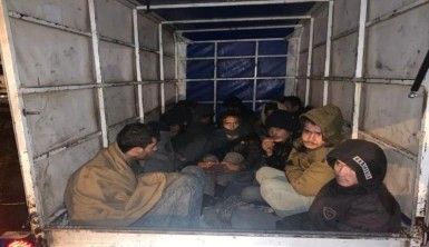 Şanlıurfa'da 45 kaçak göçmen yakalandı