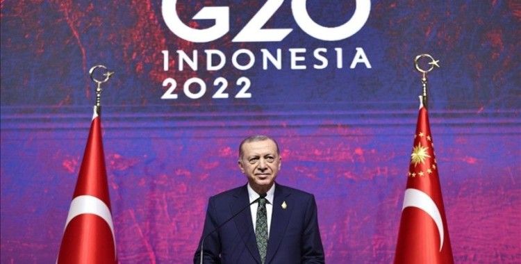 Cumhurbaşkanı Erdoğan'dan G20 Liderler Zirvesi paylaşımı