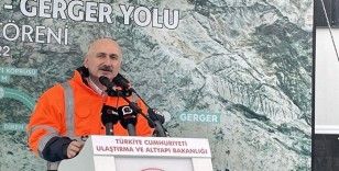 Ulaştırma ve Altyapı Bakanı Karaismailoğlu: Tünel uzunluğunu 50 kilometreden alıp 663 kilometreye çıkardık