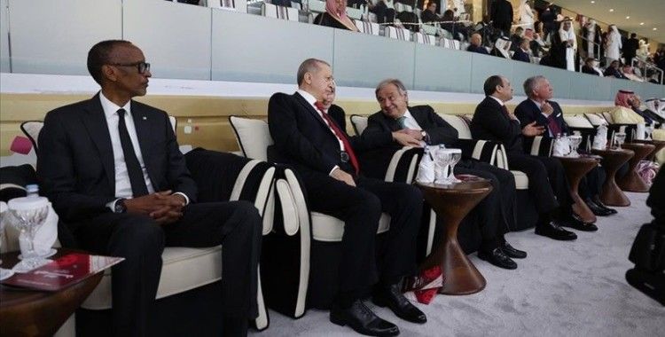 Cumhurbaşkanı Erdoğan, 2022 FIFA Dünya Kupası açılış törenine katıldı