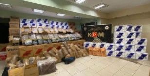 Sakarya’da 740 kilogram açık tütün ele geçirildi: 8 gözaltı