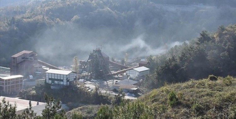 Amasra'da maden ocağındaki yangının sönmesi baraj sızdırmazlığıyla mümkün