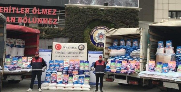 İstanbul'da sahte deterjan deposuna baskın: Yaklaşık 38 ton ürün ele geçirildi