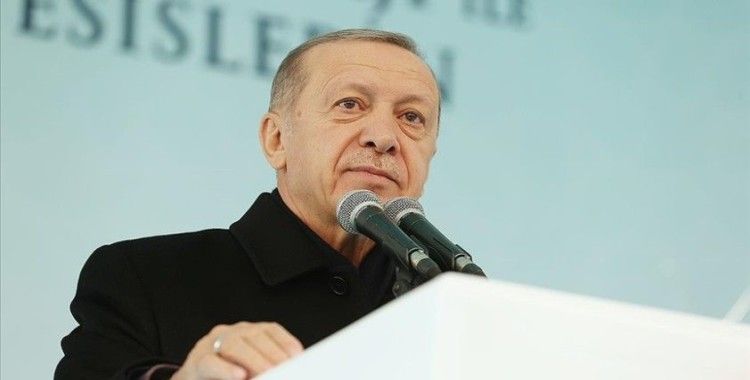 Cumhurbaşkanı Erdoğan: Güney sınırlarımız boyunca kurmakta olduğumuz 30 km'lik güvenlik şeridini muhakkak tamamlayacağız
