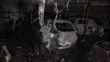 Bursa'da araç bayisinde korkutan yangın: Sıfır araçlar kül oldu