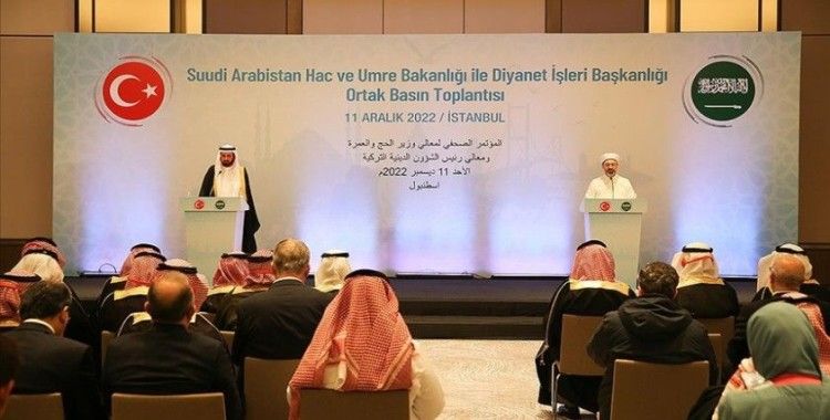 Diyanet İşleri Başkanı Erbaş: 2023 hac organizasyonu Cidde'de netleşecek