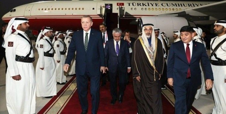 Cumhurbaşkanı Erdoğan Katar'da