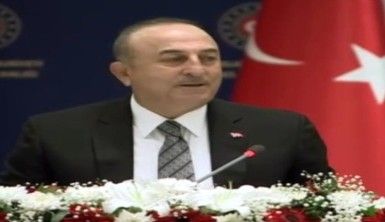 Dışişleri Bakanı Çavuşoğlu, yıl sonu basın bilgilendirme toplantısında konuştu