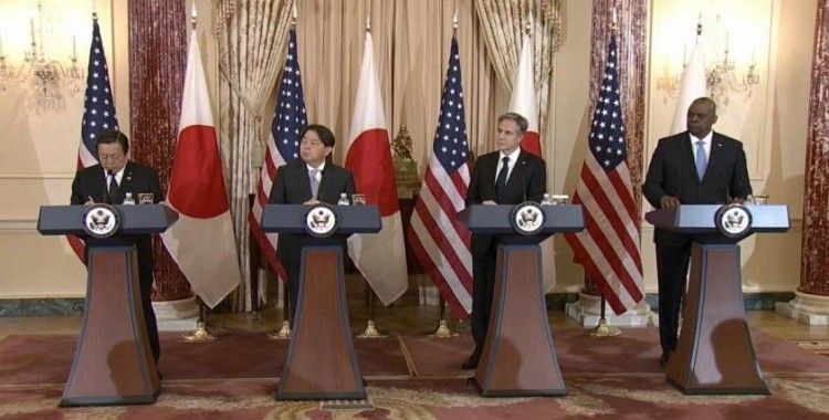 ABD-Japonya dörtlü bakanlar toplantısında Çin'e mesaj: Her türlü saldırıya karşılık verilecek