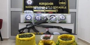 Kırşehir'de uyuşturucu tacirlerine büyük darbe
