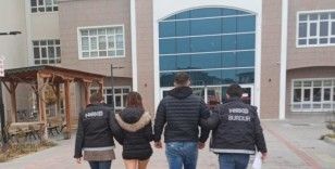 Burdur'da uyuşturucu operasyonunda 3 tutuklama