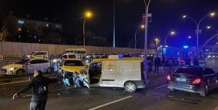 Diyarbakır'da feci kaza:1 şehit, 5 yaralı