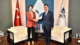 İYİ Parti lideri Akşener, DEVA Partisi Lideri Babacan'ı ziyaret etti