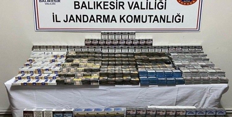 Bandırma'da tütün kaçakçılığı ve uyuşturucu madde imal ve ticaretine yönelik operasyon