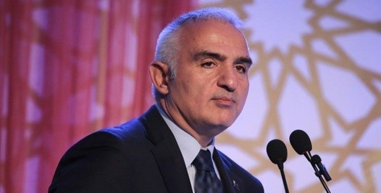 Kültür ve Turizm Bakanı Ersoy, 2022 turizm verilerini 31 Ocak'ta açıklayacaklarını bildirdi