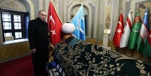 Cumhurbaşkanı Erdoğan, cuma namazını Söğüt'te kıldı