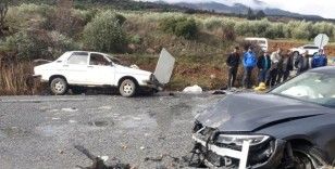 Karacasu'da trafik kazası: 1 yaralı