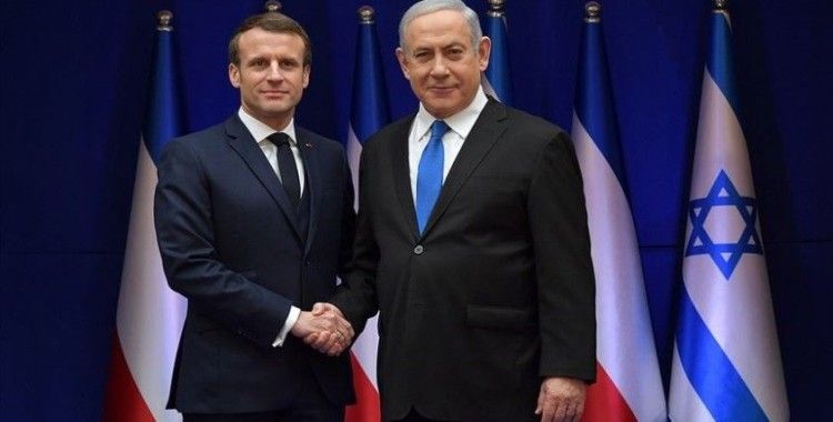 Netanyahu ile Macron'dan 'İran'ın Ukrayna'daki savaşa aktif katılımına' tepki