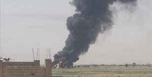 Deyrizor'da İranlı terörist grupların konvoyuna hava saldırısı
