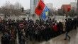 Kosova'da 'Sırp Belediyeler Birliği' protestosu
