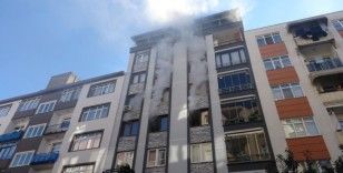 Samsun'da ev yangını