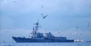 ABD savaş gemisi USS Nitze, İstanbul'da