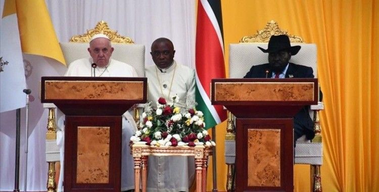 Papa Franciscus barışın sağlanmasına destek için Güney Sudan'da