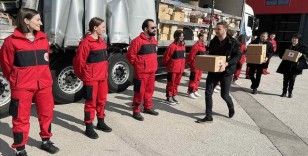 Bosna Hersek'ten Türkiye'deki deprem bölgelerine yardımlar sürüyor