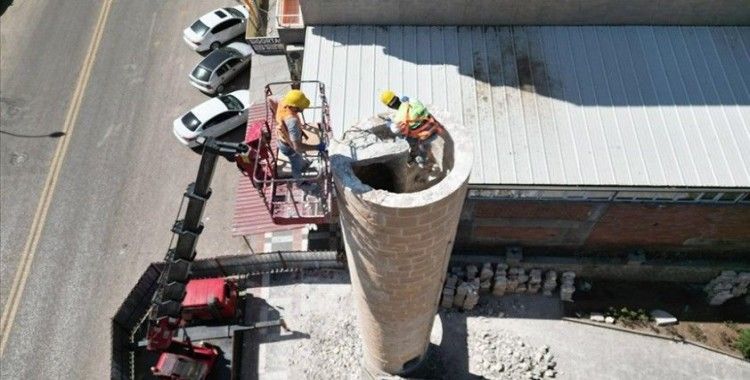 Şanlıurfa'da depremde hasar gören tarihi camiler onarılıyor