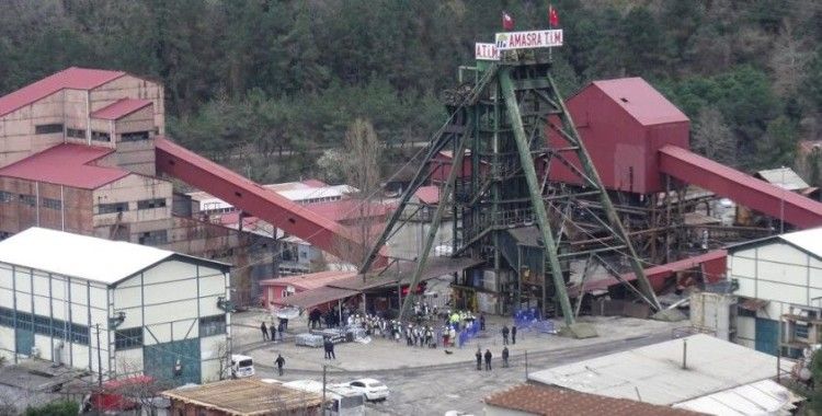 Amasra’da maden ocağındaki barajlar kaldırılıyor