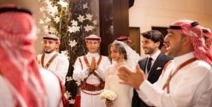 Ürdün Kralı II. Abdullah'ın kızı Prenses İman, dünya evine girdi