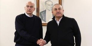 Bakan Çavuşoğlu, Yunanistan Dışişleri Bakanı Dendias ile görüştü
