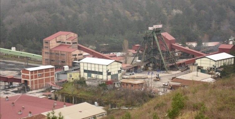Amasra'da maden ocağında baraj kaldırma çalışmasında yangın çıktı
