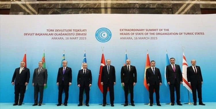 Türk Devletleri Teşkilatı Olağanüstü Zirvesi başladı