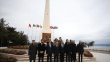 Çanakkale Savaşları'nda şehit olan Azerbaycanlı askerler anısına yapılan anıt açıldı