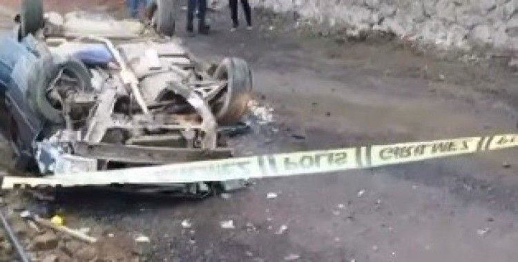 Otomobil yoldan 25 metre aşağıya düştü: 1 ölü
