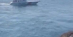 Marmara Denizi'nde feribottan atlayan yolcuyu Sahil Güvenlik kurtardı