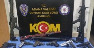 Adana’daki çete operasyonunda 8 tutuklama