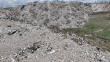 Adıyaman'da enkaz döküm alanı havadan görüntülendi