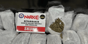 Diyarbakır’da ticari takside uyuşturucu sevkiyatı