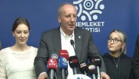 Muharrem İnce:'(CHP'li vekillerin çağrısı üzerine) O çağrıyı bana değil genel başkanlarına yapsınlar'