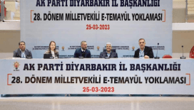 Diyarbakır AK Parti’de temayül yoklaması sürüyor