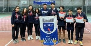 SANKO Okulları’nın tenis başarısı
